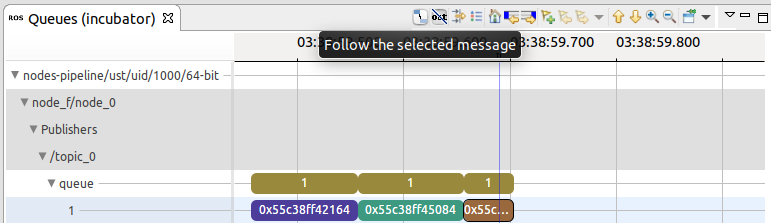 message selection result